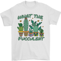 Gardening Fucculent Funny Plant Botanist Mens T-Shirt Cotton Gildan White
