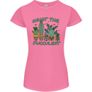 Gardening Fucculent Funny Plant Botanist Womens Petite Cut T-Shirt Azalea