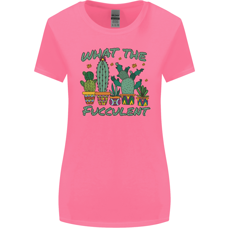 Gardening Fucculent Funny Plant Botanist Womens Wider Cut T-Shirt Azalea