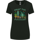 Gardening Fucculent Funny Plant Botanist Womens Wider Cut T-Shirt Black
