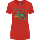 Gardening Fucculent Funny Plant Botanist Womens Wider Cut T-Shirt Red