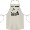 Gay Test Funny LGBT Cotton Apron 100% Organic Natural