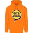Gay and Proud LGBT Pride Awareness Childrens Kids Hoodie Orange