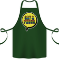 Gay and Proud LGBT Pride Awareness Cotton Apron 100% Organic Forest Green
