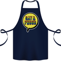 Gay and Proud LGBT Pride Awareness Cotton Apron 100% Organic Navy Blue
