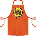 Gay and Proud LGBT Pride Awareness Cotton Apron 100% Organic Orange