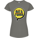 Gay and Proud LGBT Pride Awareness Womens Petite Cut T-Shirt Charcoal