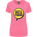 Gay and Proud LGBT Pride Awareness Womens Wider Cut T-Shirt Azalea