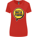 Gay and Proud LGBT Pride Awareness Womens Wider Cut T-Shirt Red