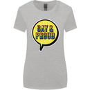 Gay and Proud LGBT Pride Awareness Womens Wider Cut T-Shirt Sports Grey