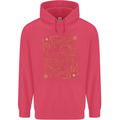Gemini Faces Star Sign Astrological Zodiac Childrens Kids Hoodie Heliconia