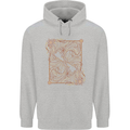 Gemini Faces Star Sign Astrological Zodiac Childrens Kids Hoodie Sports Grey
