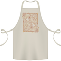 Gemini Faces Star Sign Astrological Zodiac Cotton Apron 100% Organic Natural
