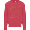 Gemini Faces Star Sign Astrological Zodiac Kids Sweatshirt Jumper Heliconia