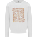 Gemini Faces Star Sign Astrological Zodiac Kids Sweatshirt Jumper White