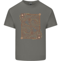Gemini Faces Star Sign Astrological Zodiac Kids T-Shirt Childrens Charcoal