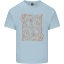 Gemini Faces Star Sign Astrological Zodiac Kids T-Shirt Childrens Light Blue