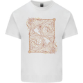 Gemini Faces Star Sign Astrological Zodiac Kids T-Shirt Childrens White