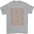 Gemini Faces Star Sign Astrological Zodiac Mens T-Shirt 100% Cotton Sports Grey