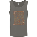 Gemini Faces Star Sign Astrological Zodiac Mens Vest Tank Top Charcoal