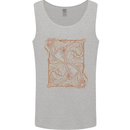 Gemini Faces Star Sign Astrological Zodiac Mens Vest Tank Top Sports Grey