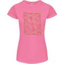 Gemini Faces Star Sign Astrological Zodiac Womens Petite Cut T-Shirt Azalea