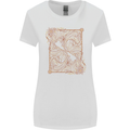 Gemini Faces Star Sign Astrological Zodiac Womens Wider Cut T-Shirt White