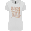 Gemini Faces Star Sign Astrological Zodiac Womens Wider Cut T-Shirt White