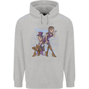 Gemini Star Sign Astrological Zodiac Childrens Kids Hoodie Sports Grey