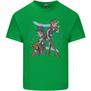 Gemini Star Sign Astrological Zodiac Kids T-Shirt Childrens Irish Green