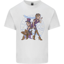 Gemini Star Sign Astrological Zodiac Kids T-Shirt Childrens White