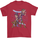 Gemini Star Sign Astrological Zodiac Mens T-Shirt 100% Cotton Red