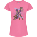 Gemini Star Sign Astrological Zodiac Womens Petite Cut T-Shirt Azalea