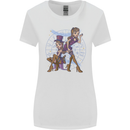 Gemini Star Sign Astrological Zodiac Womens Wider Cut T-Shirt White