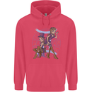 Gemini Star Sign Zodiac Astrological Childrens Kids Hoodie Heliconia