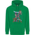Gemini Star Sign Zodiac Astrological Childrens Kids Hoodie Irish Green