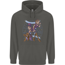 Gemini Star Sign Zodiac Astrological Childrens Kids Hoodie Storm Grey