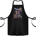 Gemini Star Sign Zodiac Astrological Cotton Apron 100% Organic Black