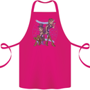 Gemini Star Sign Zodiac Astrological Cotton Apron 100% Organic Pink