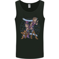 Gemini Star Sign Zodiac Astrological Mens Vest Tank Top Black