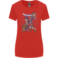 Gemini Star Sign Zodiac Astrological Womens Wider Cut T-Shirt Red