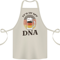 German Beer It's in My DNA Funny Germany Cotton Apron 100% Organic Natural