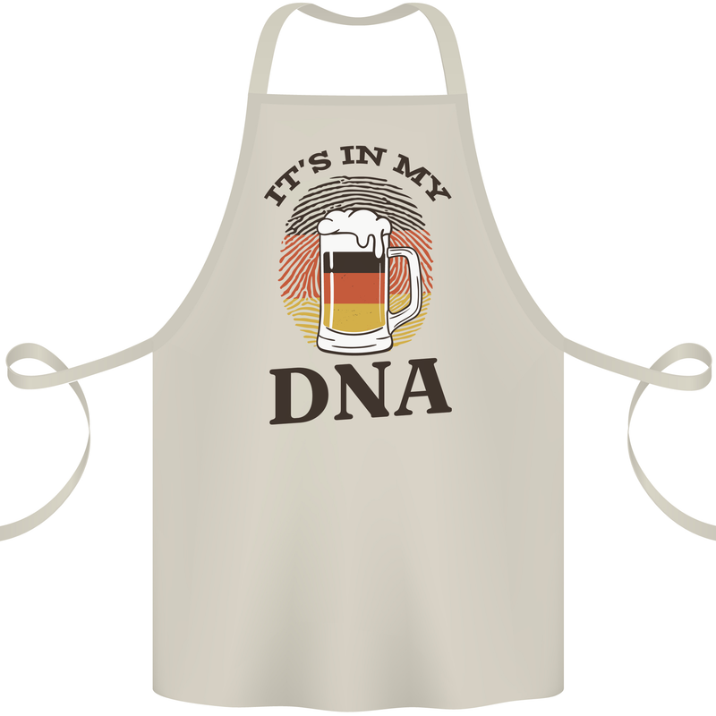 German Beer It's in My DNA Funny Germany Cotton Apron 100% Organic Natural