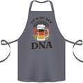 German Beer It's in My DNA Funny Germany Cotton Apron 100% Organic Steel