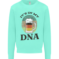 German Beer It's in My DNA Funny Germany Mens Sweatshirt Jumper Peppermint
