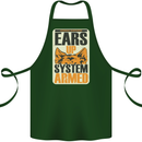 German Shepherd System Armed Cotton Apron 100% Organic Forest Green