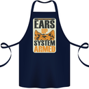 German Shepherd System Armed Cotton Apron 100% Organic Navy Blue