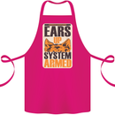 German Shepherd System Armed Cotton Apron 100% Organic Pink