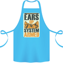 German Shepherd System Armed Cotton Apron 100% Organic Turquoise
