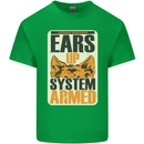 German Shepherd System Armed Kids T-Shirt Childrens Irish Green